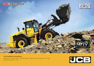 Колісні навантажувачі JCB 455-4