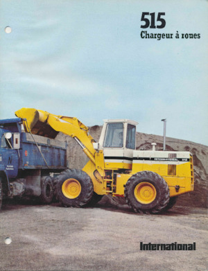 Колісні навантажувачі International Harvester 515