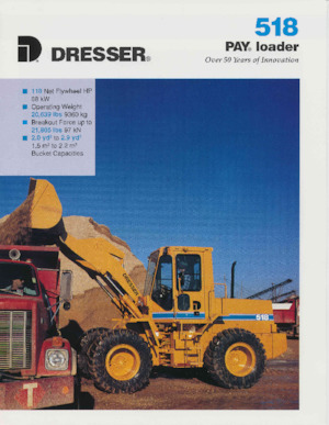 Колісні навантажувачі International Harvester 518