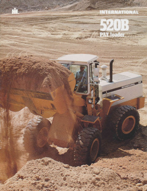 Колісні навантажувачі International Harvester 520B