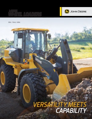 Колісні навантажувачі John Deere Construction 624L