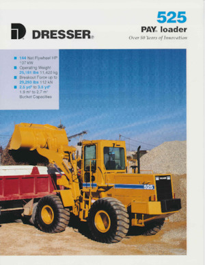 Колісні навантажувачі Dresser 525