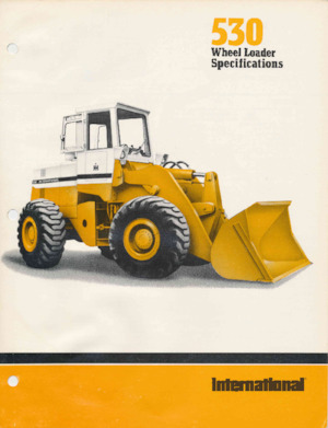 Колісні навантажувачі International Harvester 530