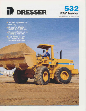 Колісні навантажувачі Dresser 532