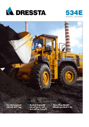 Колісні навантажувачі Dressta 534 E