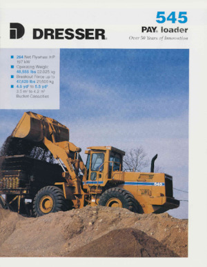 Колісні навантажувачі Dresser 545