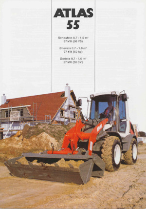 Колісні навантажувачі Atlas 55