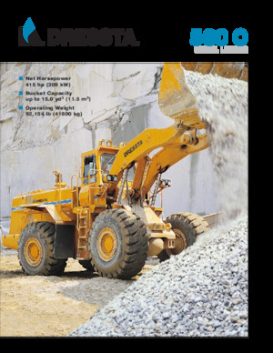 Колісні навантажувачі Dressta 560 C