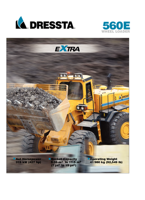 Колісні навантажувачі Dressta 560 E Extra