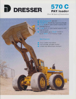 Колісні навантажувачі Dresser 570 C