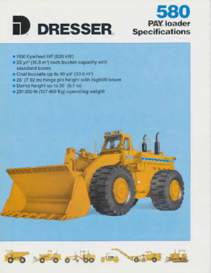 Колісні навантажувачі Dresser 580