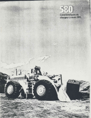 Колісні навантажувачі International Harvester 580