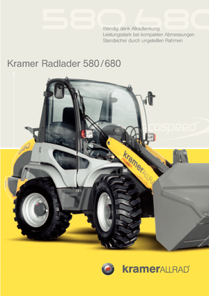 Колісні навантажувачі Kramer 580