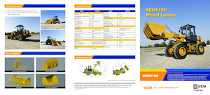 Колісні навантажувачі SEM 618D