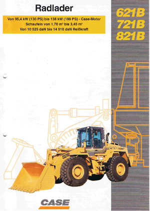 Колісні навантажувачі Case 721 B