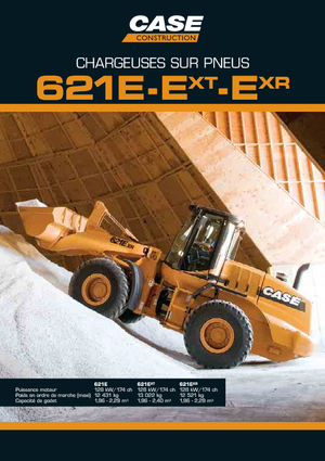 Колісні навантажувачі Case 621 E XT