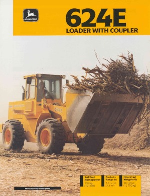 Колісні навантажувачі John Deere Construction 624 E