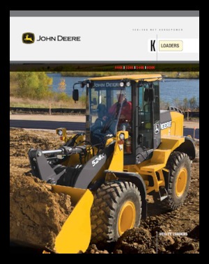 Колісні навантажувачі John Deere Construction 544 K