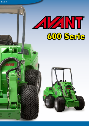 Колісні навантажувачі Avant Tecno Avant 635