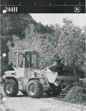 Колісні навантажувачі John Deere Construction 244 E