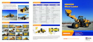 Колісні навантажувачі SEM 655D