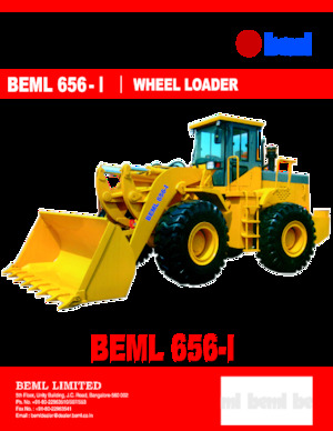Колісні навантажувачі Beml 656-I