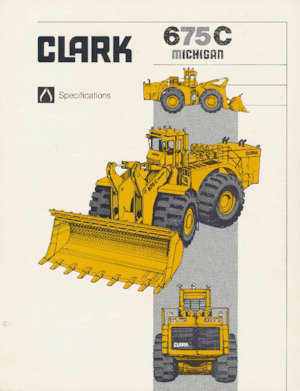 Колісні навантажувачі Clark Michigan 675C