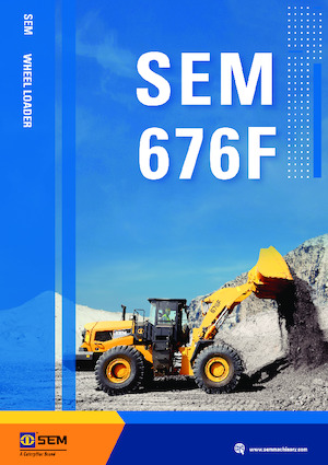 Колісні навантажувачі SEM 676F