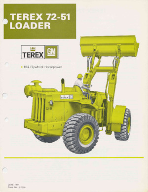 Колісні навантажувачі Terex 72-51