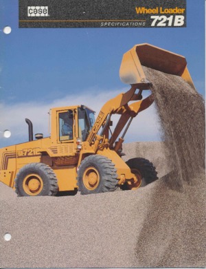 Колісні навантажувачі Case 721 B