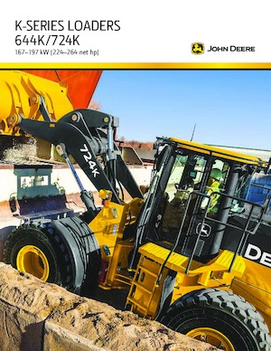 Колісні навантажувачі John Deere Construction 644K