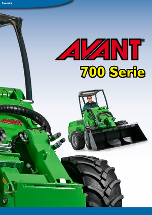 Колісні навантажувачі Avant Tecno Avant 750