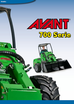 Колісні навантажувачі Avant Tecno 750