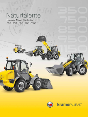Колісні навантажувачі Kramer 350