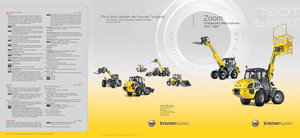 Колісні навантажувачі Kramer 750 T