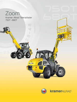 Колісні навантажувачі Kramer 750 T