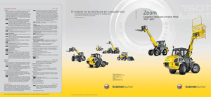 Колісні навантажувачі Kramer 750 T