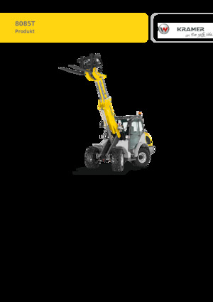 Колісні навантажувачі Kramer 8085T