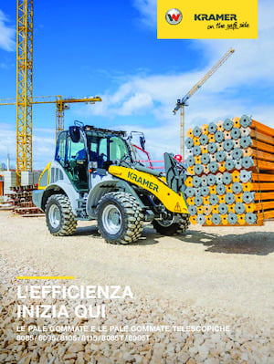 Колісні навантажувачі Kramer 8095T