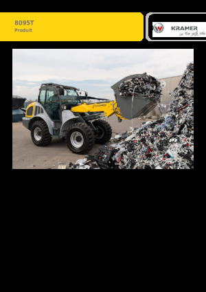 Колісні навантажувачі Kramer 8095T