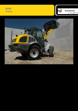 Колісні навантажувачі Kramer 8105