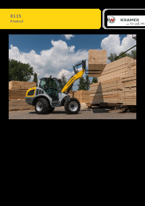 Колісні навантажувачі Kramer 8115