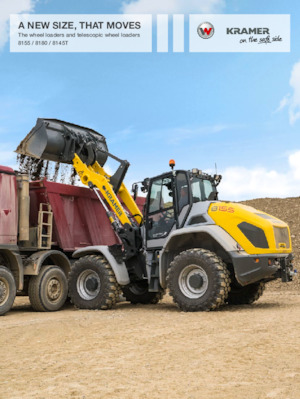 Колісні навантажувачі Kramer 8145T