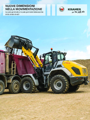 Колісні навантажувачі Kramer 8145T