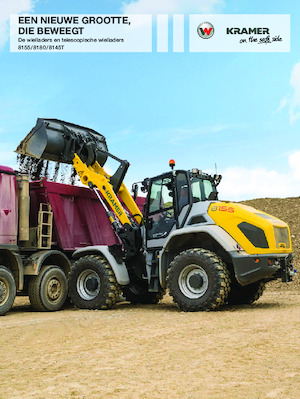 Колісні навантажувачі Kramer 8145T