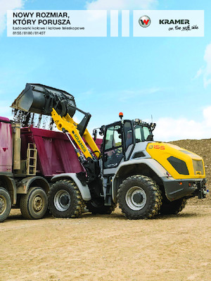 Колісні навантажувачі Kramer 8145T