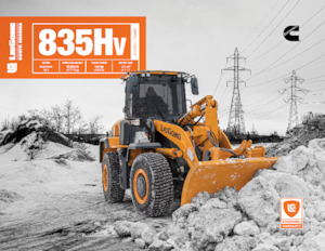 Колісні навантажувачі Liugong 835HV