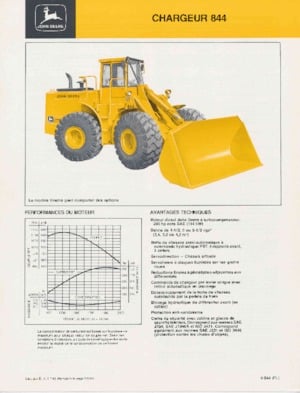 Колісні навантажувачі John Deere Construction 844