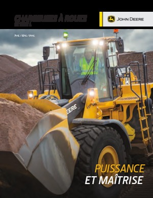 Колісні навантажувачі John Deere Construction 844L