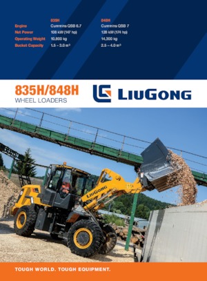 Колісні навантажувачі Liugong 848H